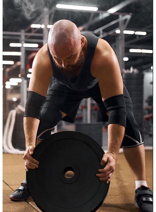 Max Strength Standard Gym Weight Plates for Barbell & Dumbbell Training – 0.5kg Single Plate - Image 2